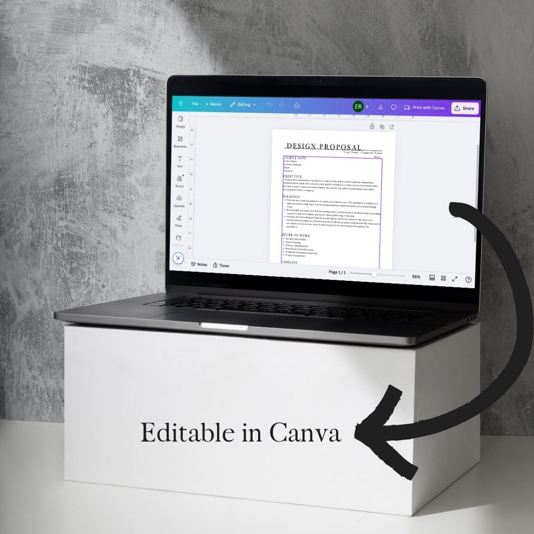 Design Proposal Digital Download